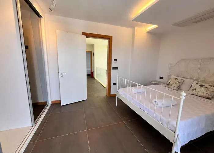 In A Modern With A Private Pool In Cesme