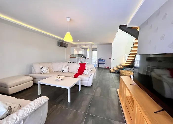 In A Modern With A Private Pool In Villa Cesme