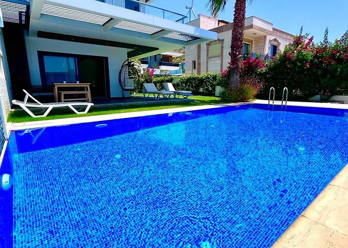 In A Modern With A Private Pool In 别墅 *