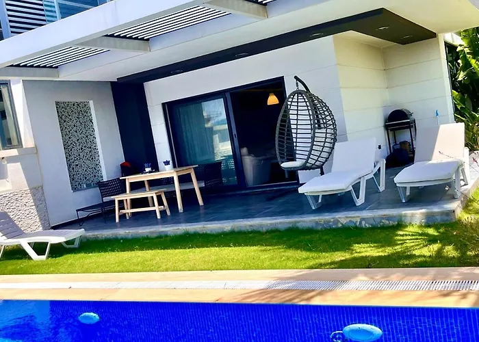 别墅 In A Modern With A Private Pool In